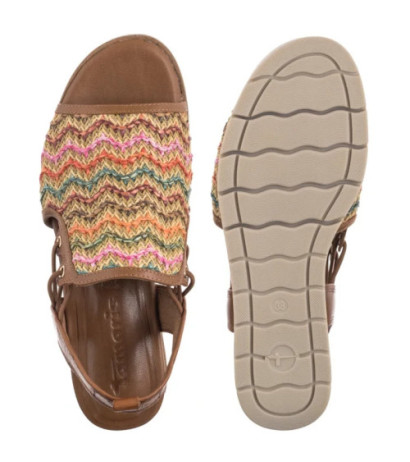 Tamaris Brązowe/Multikolor 1-28240-44 902 Multicolor (TM544-a) batai