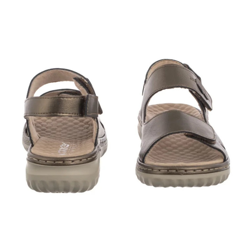 Rieker Brązowe 60462-90 Bronze (RI264-a) sandals
