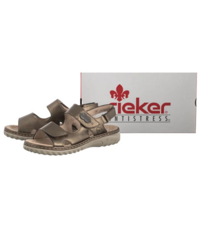 Rieker Brązowe 60462-90 Bronze (RI264-a) sandals