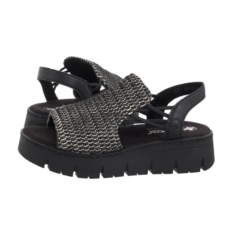 Rieker Czarne V1051-00 Black (RI265-a) shoes