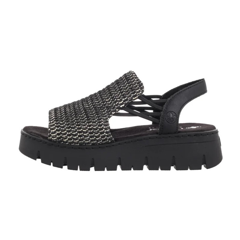 Rieker Czarne V1051-00 Black (RI265-a) bateliai