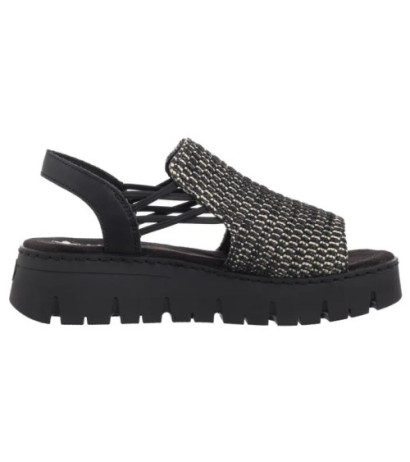 Rieker Czarne V1051-00 Black (RI265-a) bateliai