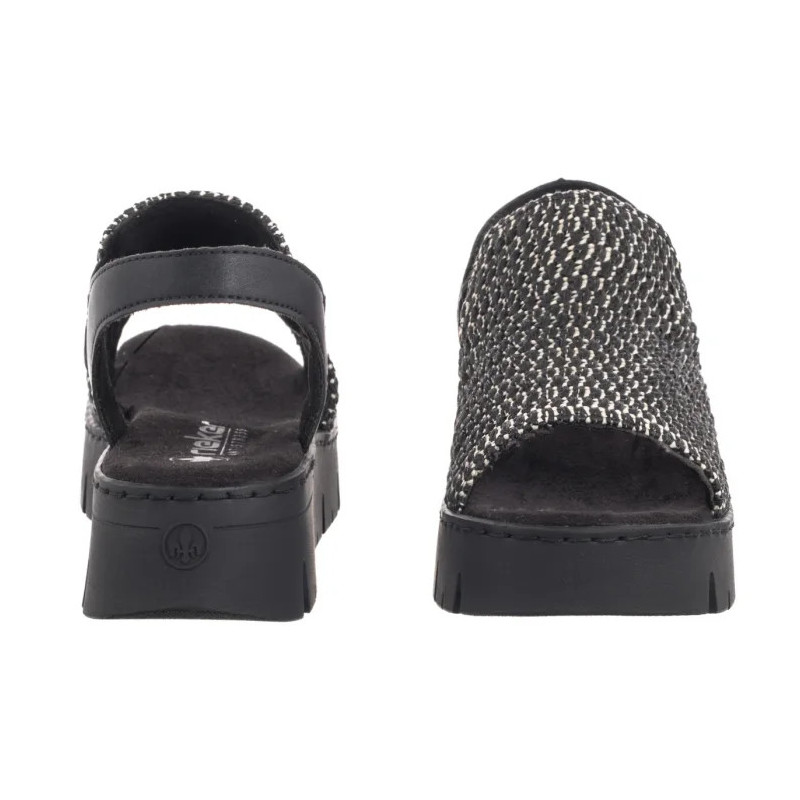 Rieker Czarne V1051-00 Black (RI265-a) bateliai