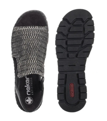 Rieker Czarne V1051-00 Black (RI265-a) bateliai