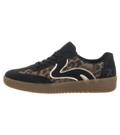 Rieker Czarne/Brązowe M5512-90 Multi (RI266-a) shoes