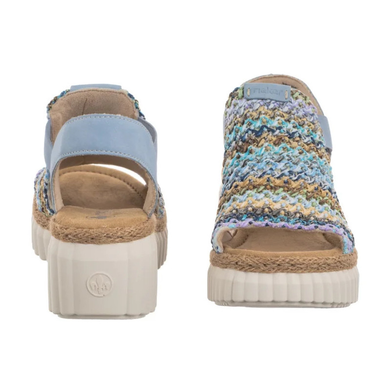 Rieker Niebieskie 69172-91 Multi (RI268-a) shoes