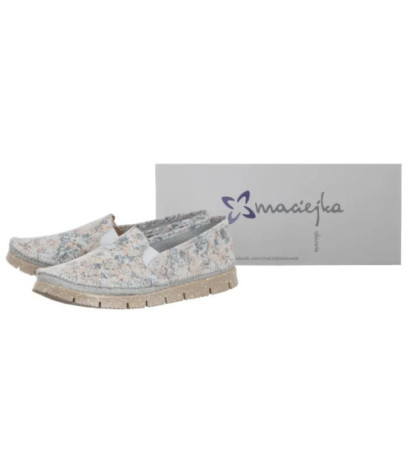 Maciejka Kwiaty Pastelowe 03512-66/00-0 (MA1342-a) kurpes