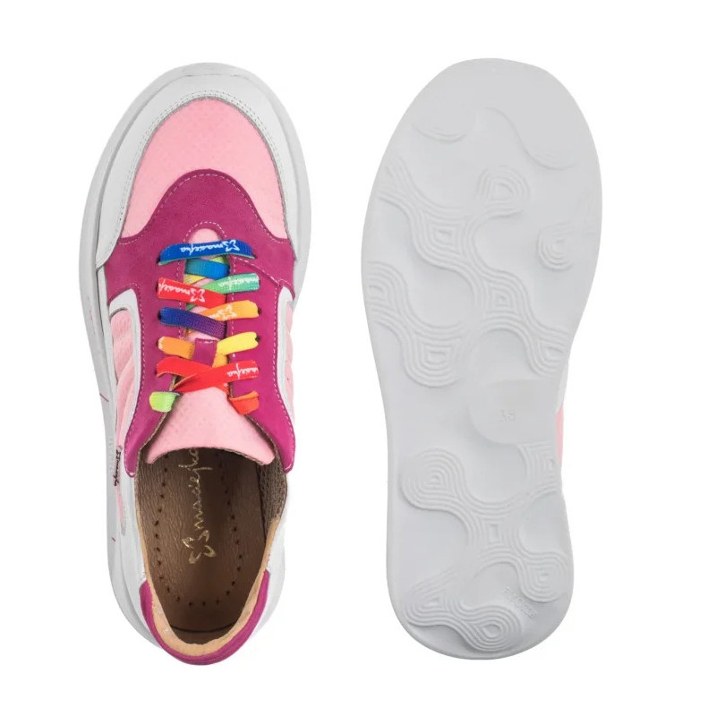 Maciejka Różowe+Białe 06873-15/00-3 (MA1341-b) shoes
