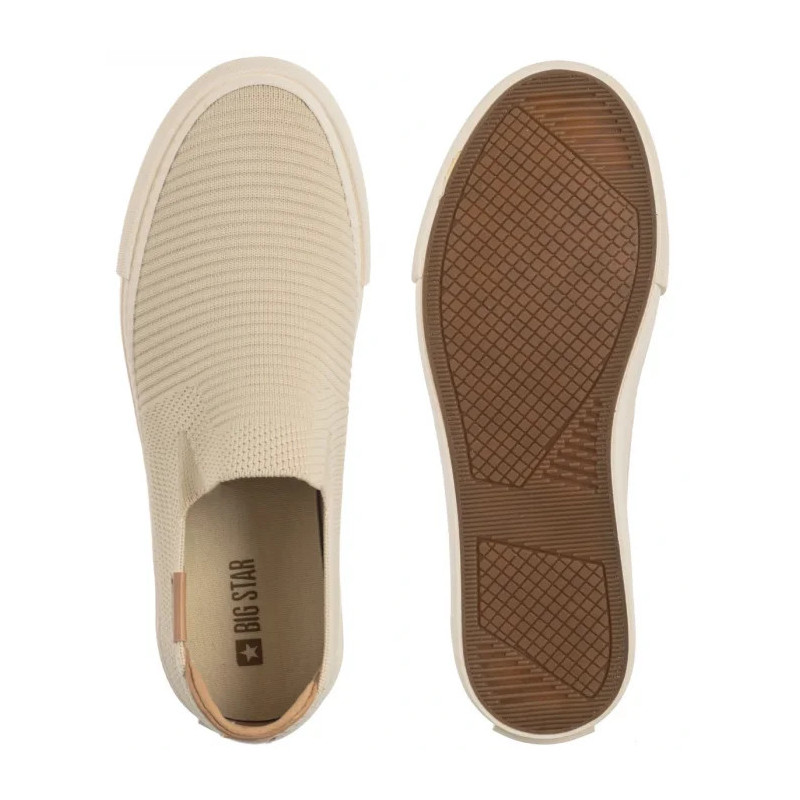 Big Star Beżowe RR274721 (BI586-b) kurpes