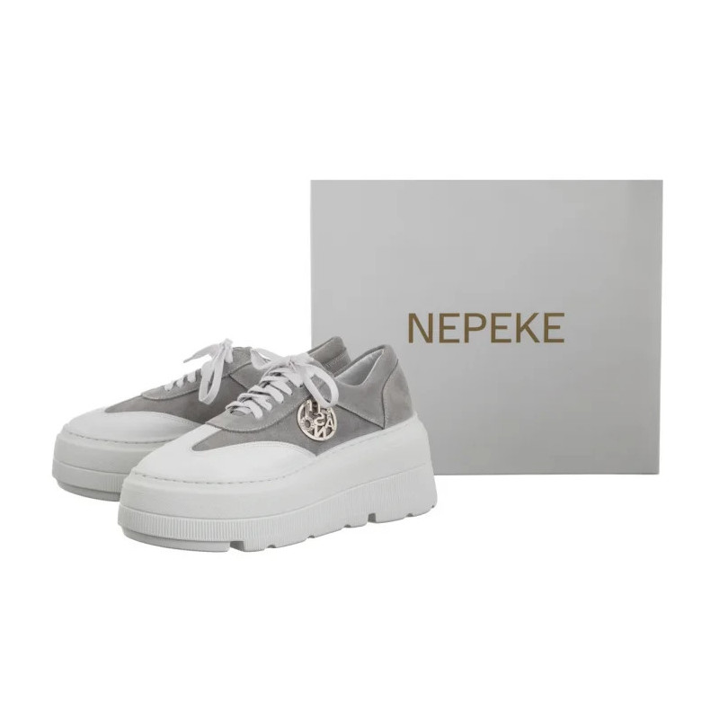 Nepeke Aida White/Gray (NP22-a) shoes