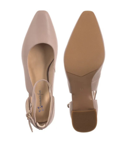 Maciejka Beżowe K6816-04/00-1 (MA1343-a) kurpes