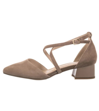 Maciejka Beżowe K6807-04/00-1 (MA1348-a) kurpes