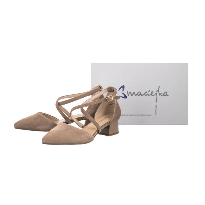 Maciejka Beżowe K6807-04/00-1 (MA1348-a) kurpes