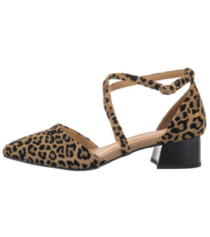 Maciejka Beżowe w Panterkę K6807-43/00-1 (MA1350-a) bateliai