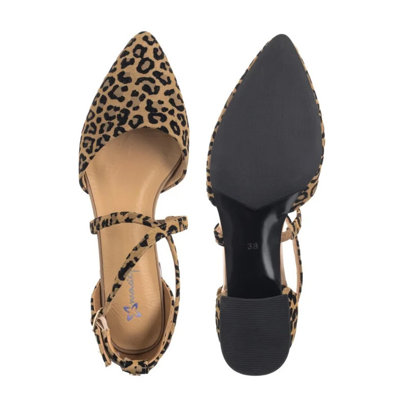 Maciejka Beżowe w Panterkę K6807-43/00-1 (MA1350-a) bateliai