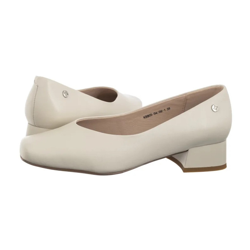 Maciejka Beżowe K6805-04/00-1 (MA1349-b) kurpes