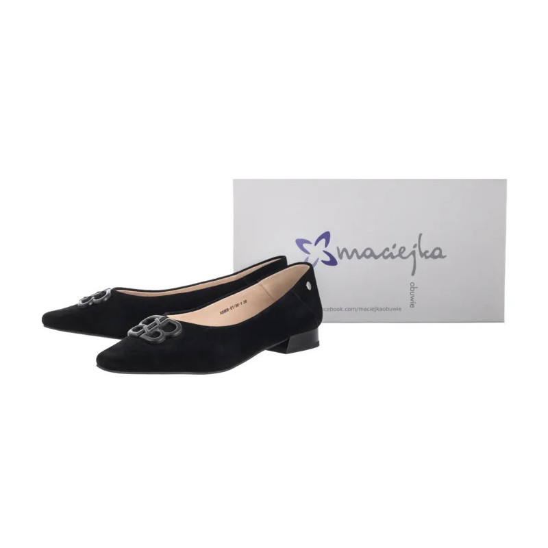 Maciejka Czarne K6806-01/00-1 (MA1345-b) ballerinas