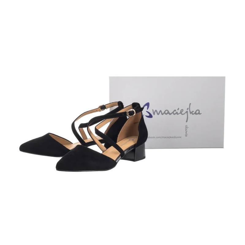 Maciejka Czarne K6807-20/00-1 (MA1348-b) shoes