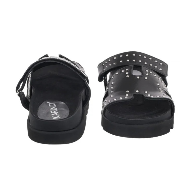 Karino Czarne 5557/076-P (KN22-a) Naiste kingad/klappide klapid