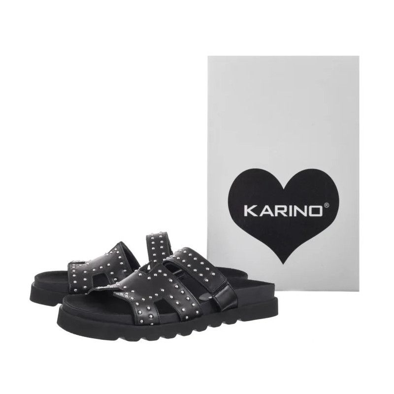 Karino Czarne 5557/076-P (KN22-a) Women's Shoes/Flip Flops