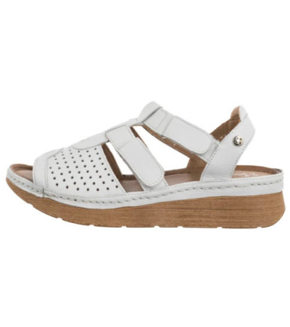 Maciejka Białe L6847-11/00-1 (MA1352-a) sandalai