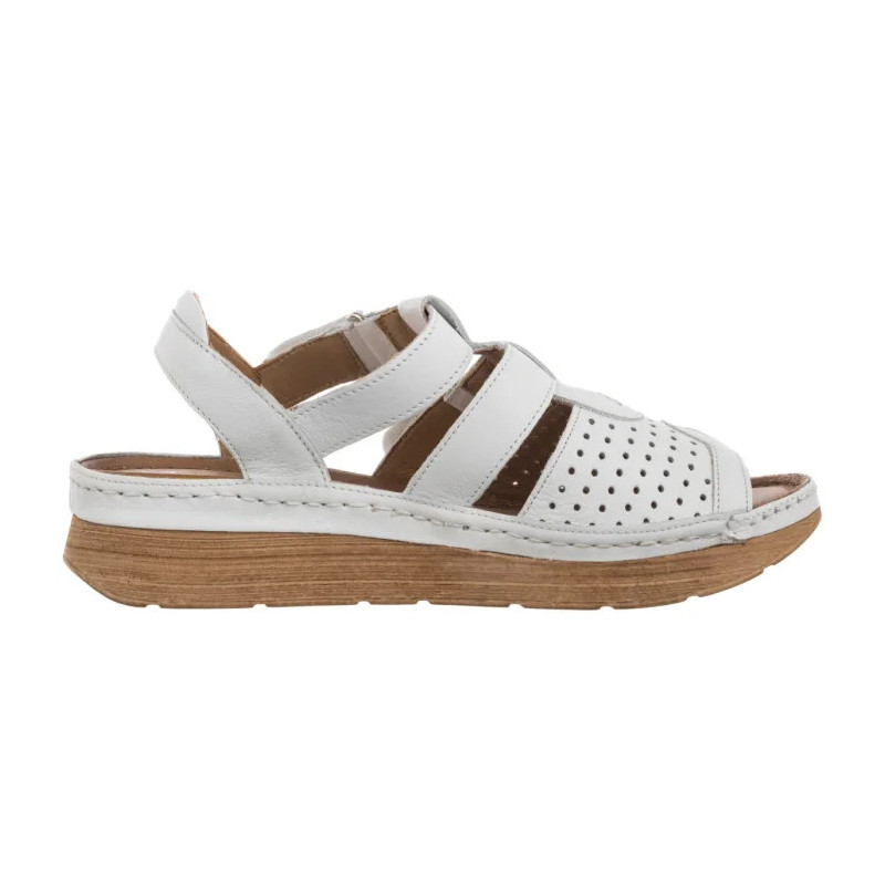 Maciejka Białe L6847-11/00-1 (MA1352-a) sandalai