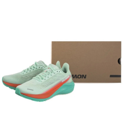 Salomon Aero Blaze 2 W Bay/Cherry Tomato/Electric Green 476840 (SO2-a) jooksujalatsid