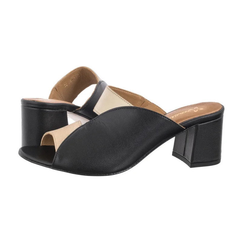 Maciejka Złote/Czarne 06943-22/00-1 (MA1353-a) shoes