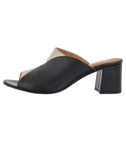 Maciejka Złote/Czarne 06943-22/00-1 (MA1353-a) shoes