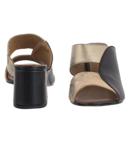 Maciejka Złote/Czarne 06943-22/00-1 (MA1353-a) bateliai