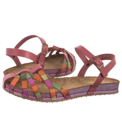 Maciejka Różowe/Multikolor 03074-39/00-0 (MA1354-a) sandalai