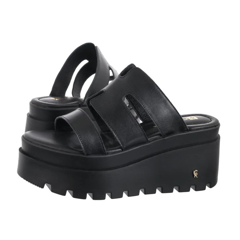 Carinii Czarne B10111-E50-000-000-G06 (CI811-a) kurpes