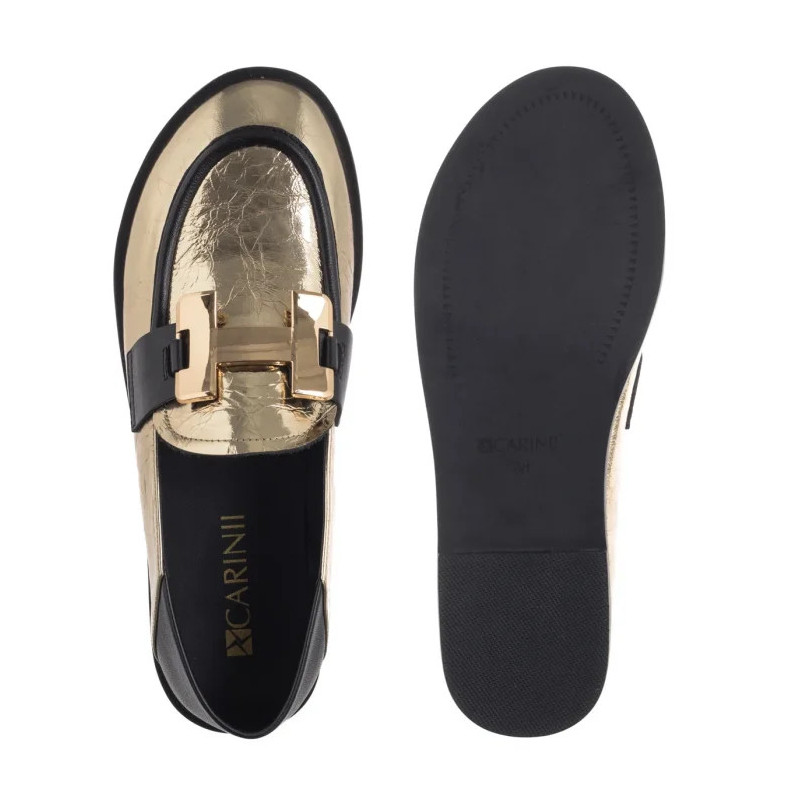 Carinii Złote B10044-180-000-000-000 (CI813-a) kurpes