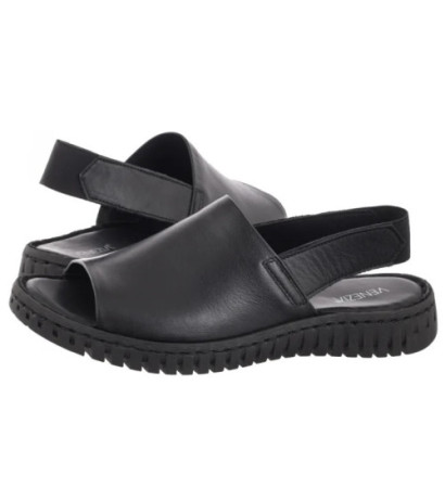 Venezia Czarne L023LEBLOBS093 (VE839-a) sandales