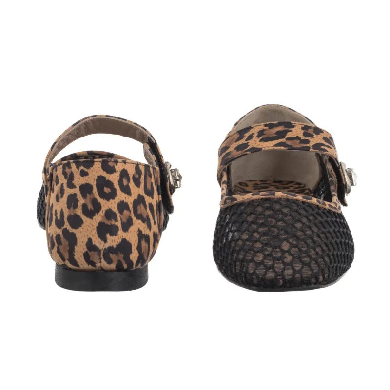 Venezia Czarne/Brązowe L075MTBBOBA033 (VE841-a) ballerinas