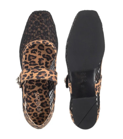 Venezia Czarne/Brązowe L075MTBBOBA033 (VE841-a) ballerinas