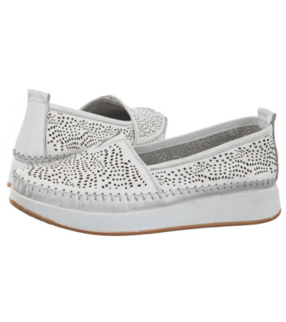 Venezia Białe N019LEWHOBM125 (VE842-a) shoes
