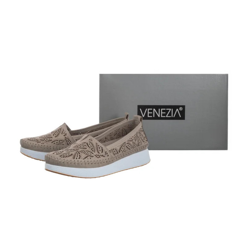 Venezia Beżowe N020LETAOBM1250380 (VE843-a) batai