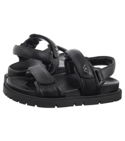 Wojas Czarne 76167-51 (WO281-a) sandales