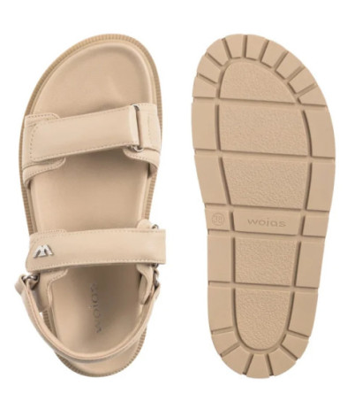 Wojas Beżowe 76167-54 (WO281-b) sandals