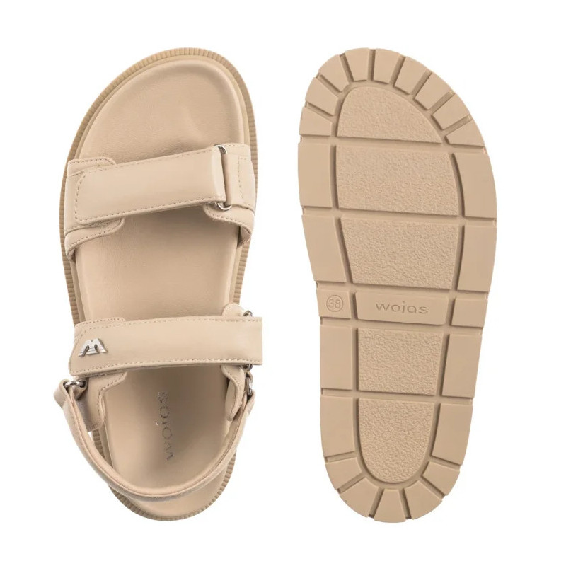 Wojas Beżowe 76167-54 (WO281-b) sandals