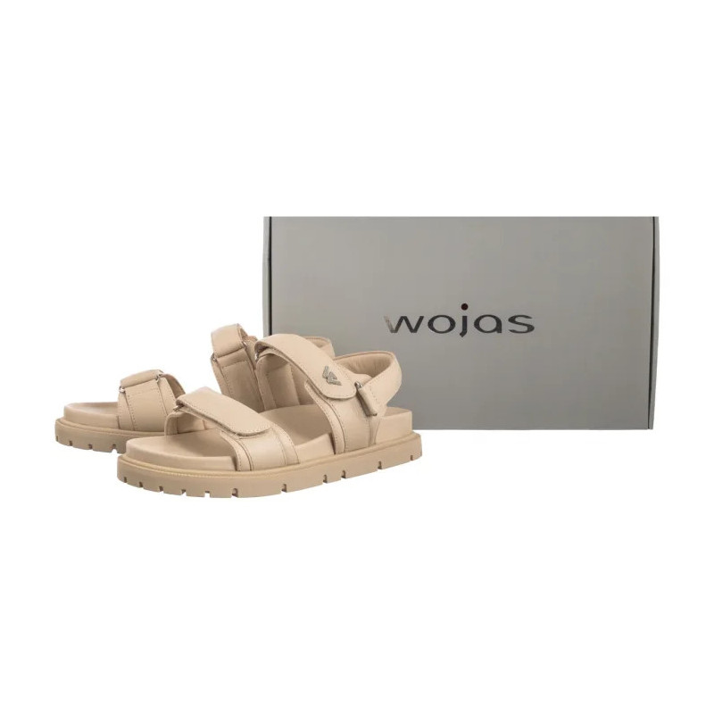 Wojas Beżowe 76167-54 (WO281-b) sandals