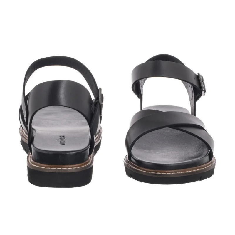 Wojas Czarne 76196-51 (WO283-a) sandales