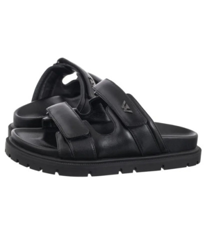 Wojas Czarne 74136-51 (WO284-a) Women's Shoes/Flip Flops