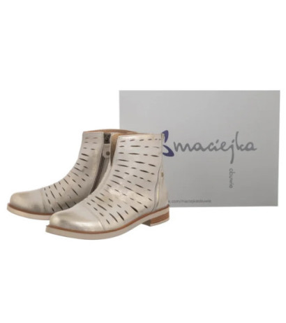 Maciejka Złote 06918-25/00-5 (MA1356-a) shoes