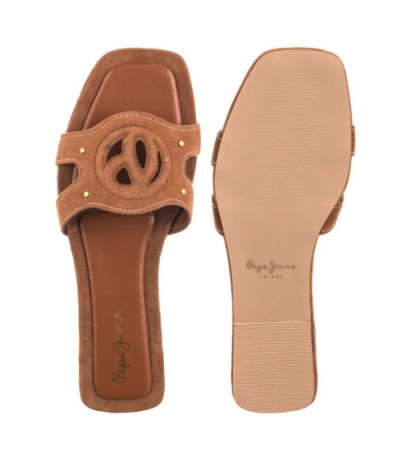 Pepe Jeans Frida Soft Tan Brown PLS90697 869 (PE44-a) Sieviešu apavi/Flip Flops