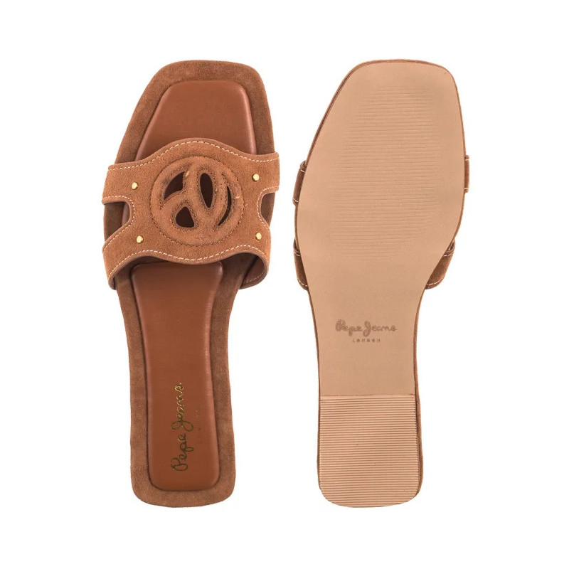 Pepe Jeans Frida Soft Tan Brown PLS90697 869 (PE44-a) Sieviešu apavi/Flip Flops