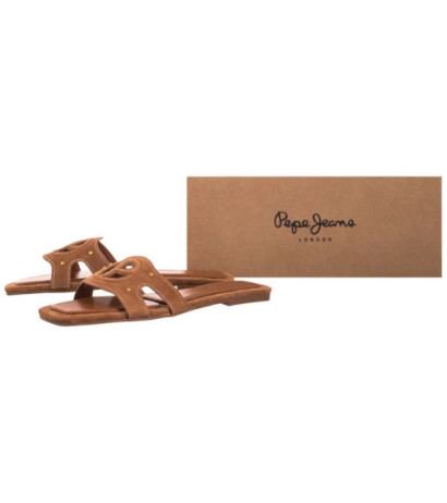 Pepe Jeans Frida Soft Tan Brown PLS90697 869 (PE44-a) Moteriški batai/šlepetės