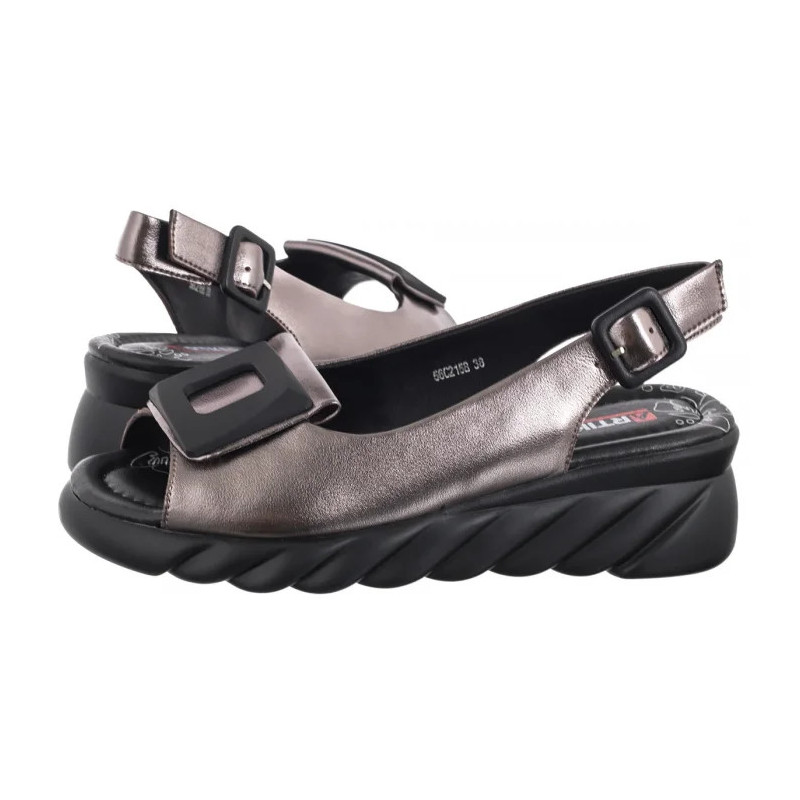Artiker Srebrne 56C2158  (AR163-a) shoes