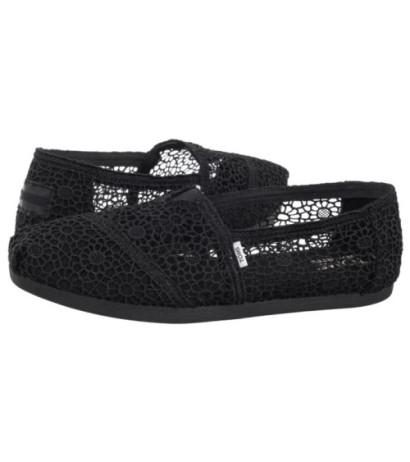 Toms Alpargata Black Moroccan Crochet 10016254 (TS47-a) apavi